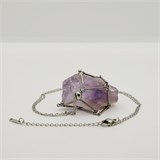Аметист 3-5 см, необработанный, с подвеской, Бразилия [Фиолетовый потенциал], сила влияния 8-10 1676