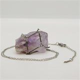 Аметист 3-5 см, необработанный, с подвеской, Бразилия [Фиолетовый потенциал], сила влияния 8-10 1676