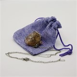 Раухтопаз 2-5 см, необработанный, с подвеской, Бразилия [Коричневый потенциал], сила влияния 10-12 1683