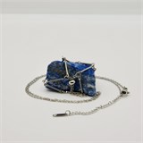 Лазурит 2-5 см, необработанный, с подвеской, Бразилия [Синий потенциал], сила влияния 8-10 1693